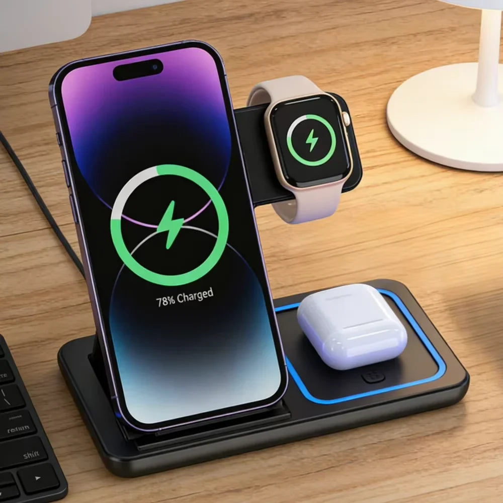 Elegant Wireless Charging Hub