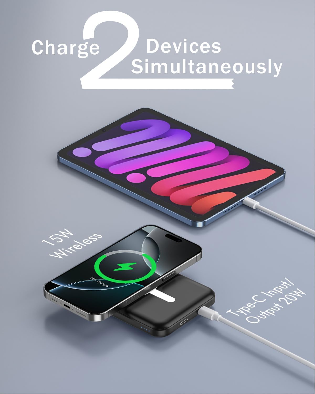 Magnetic Power Bank for Women