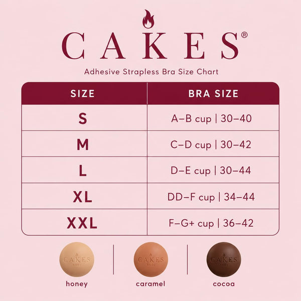 Cakes Body Strapless Sticky Bra