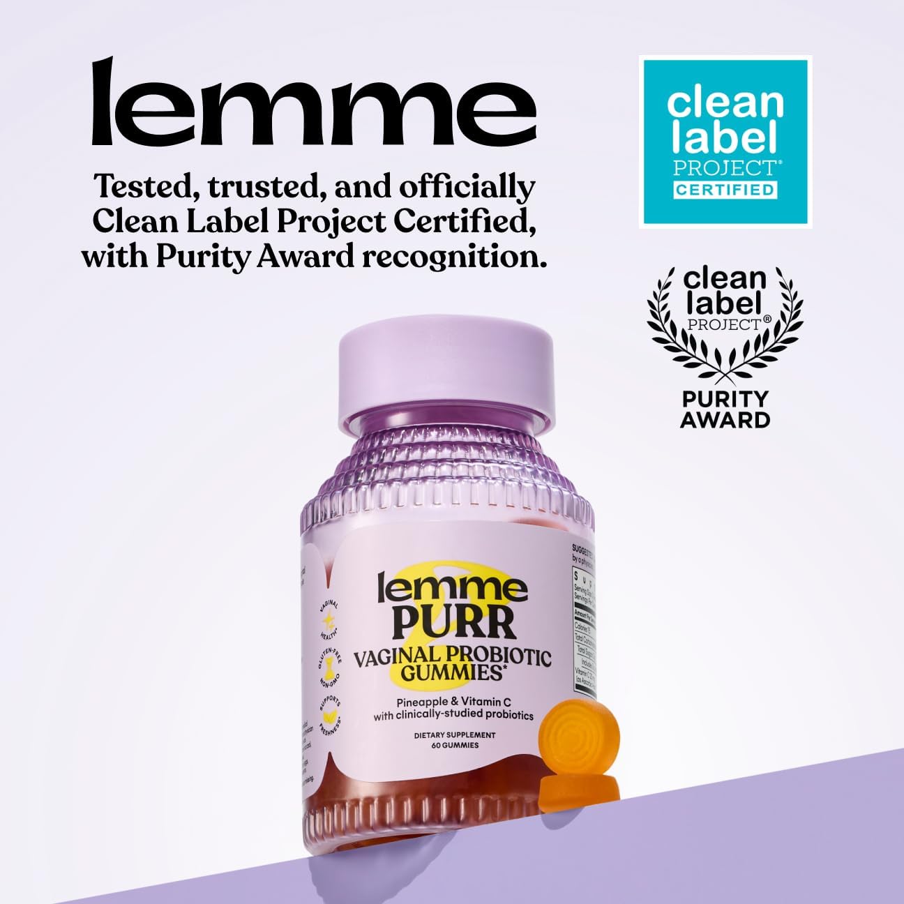 Pineapple Probiotic Gummies for Women