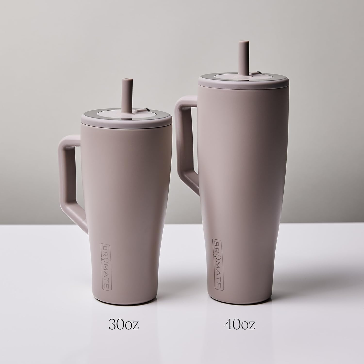 Mocha Luxe Tumbler with Straw