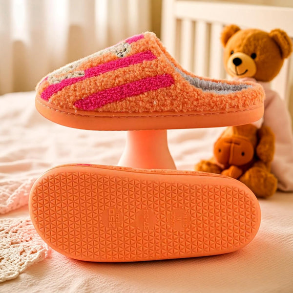 Cozy Cartoon Plush Slippers