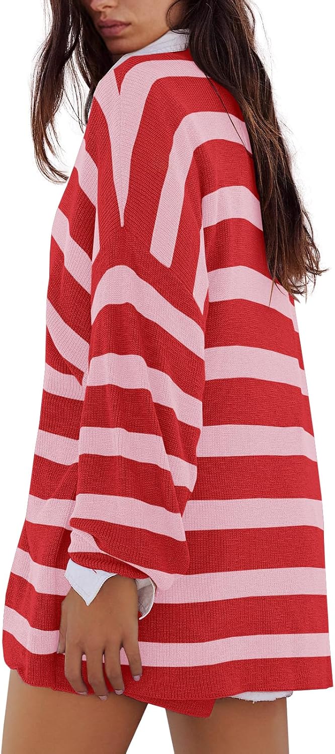 Cozy Striped Sweater Set