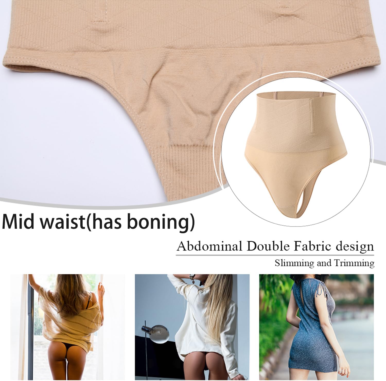 Smooth Silhouette Thong Shapewear