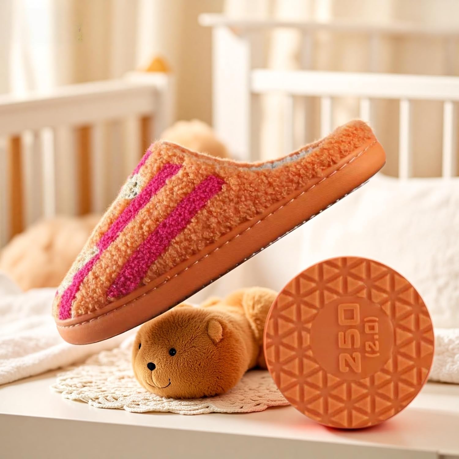 Cozy Cartoon Plush Slippers