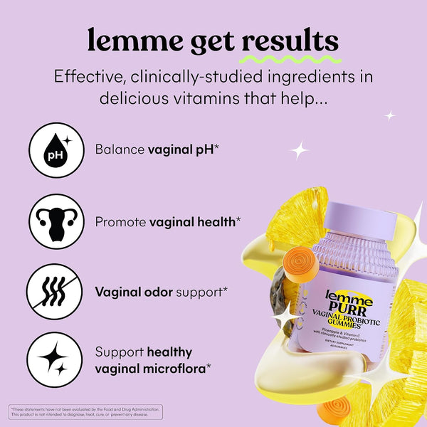 Pineapple Probiotic Gummies for Women