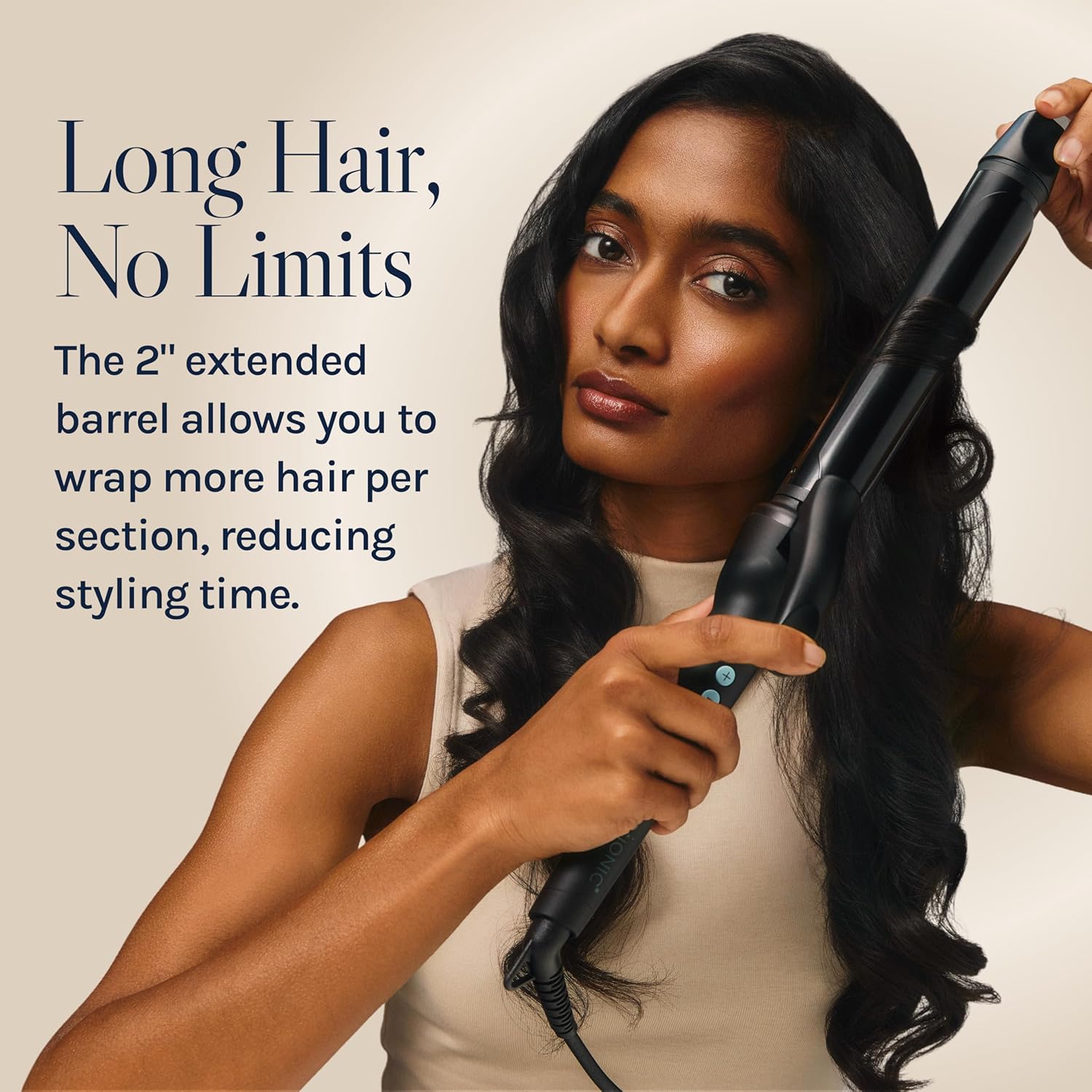 Moisture-Enhanced Curl Wand