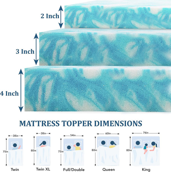 Comfort Dream Gel Mattress Topper