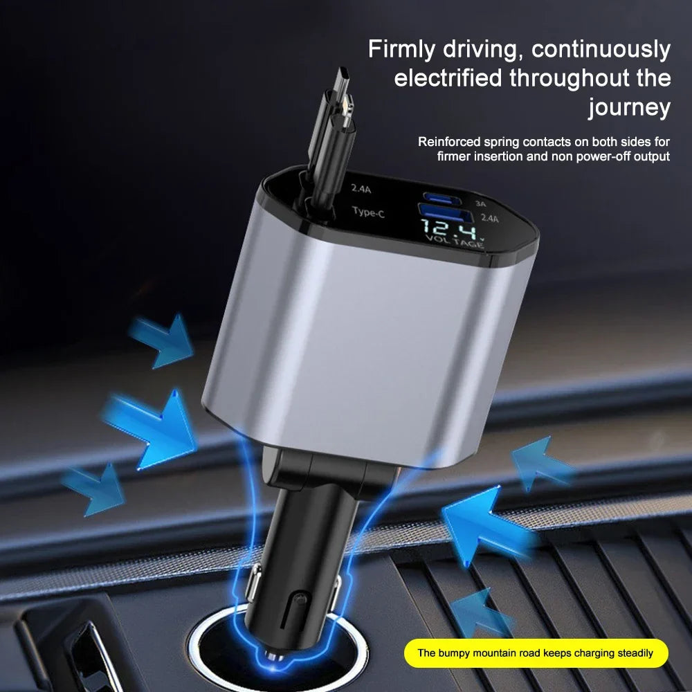 Rapid-Charge Car Adapter