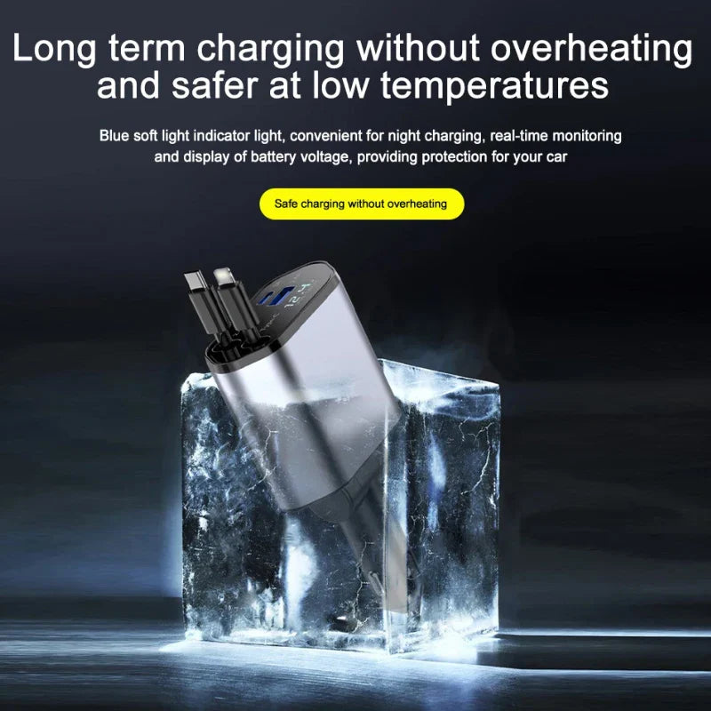 Rapid-Charge Car Adapter