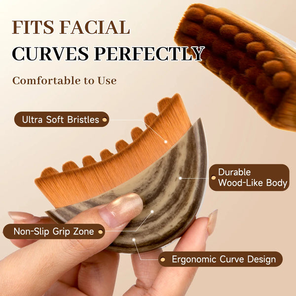 Glow-Enhancing Face Brush