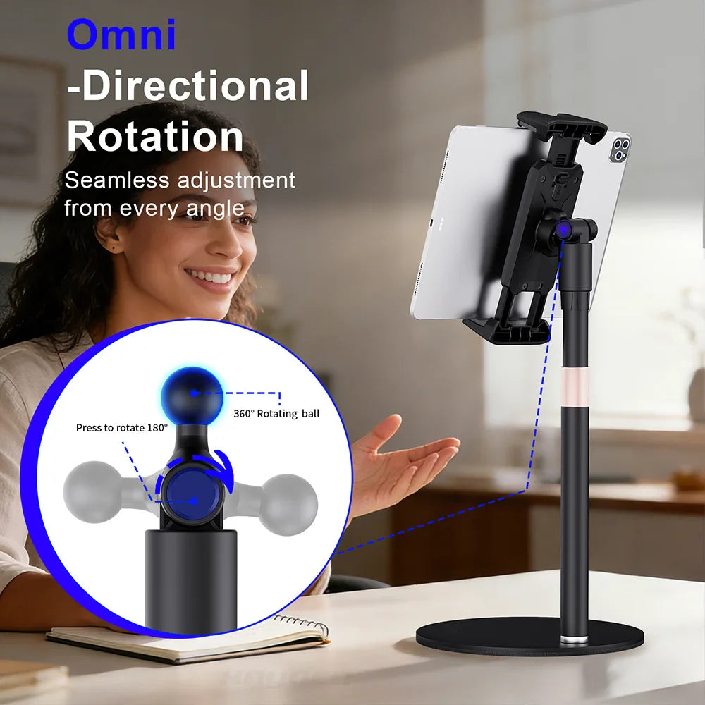 Adjustable Tablet & Phone Holder
