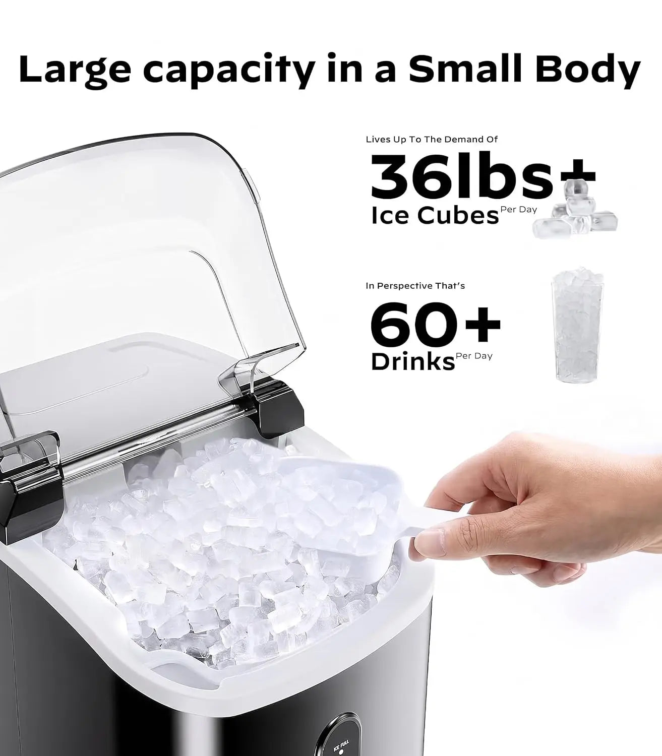 Portable Ice Nugget Maker