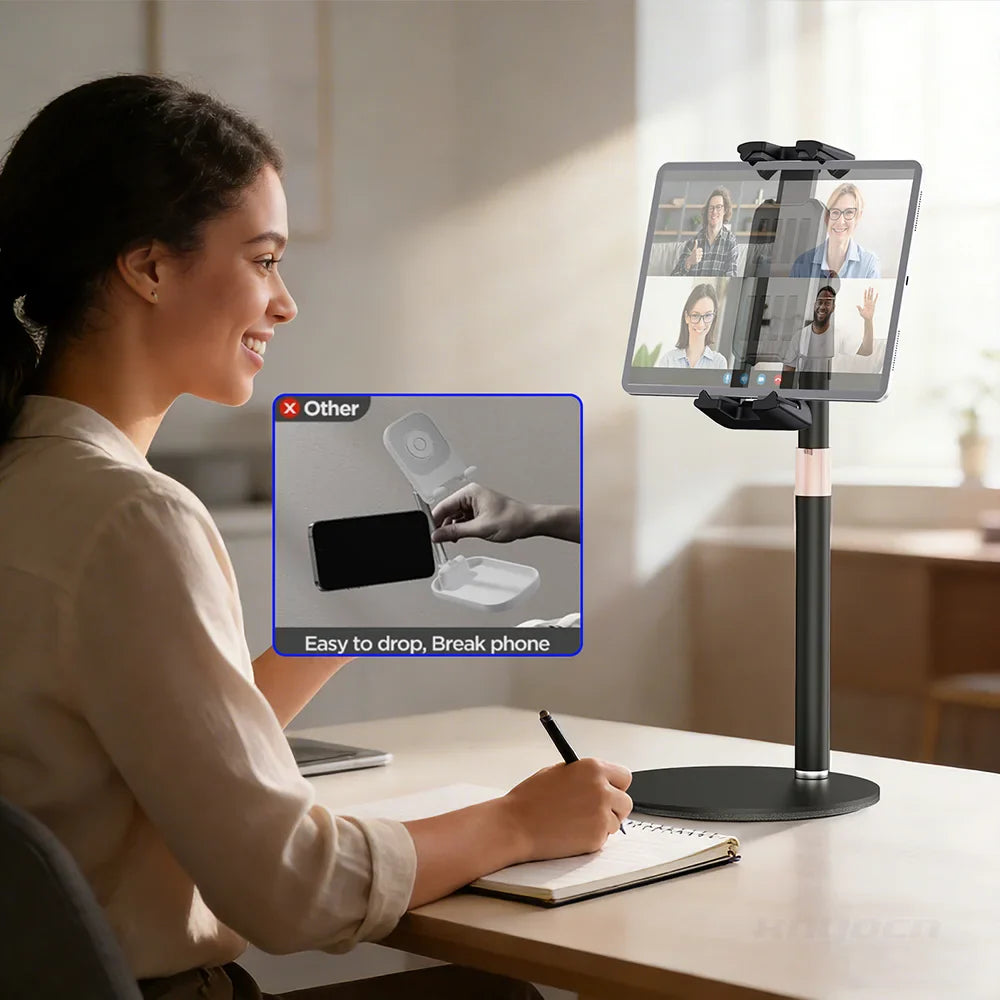 Adjustable Tablet & Phone Holder