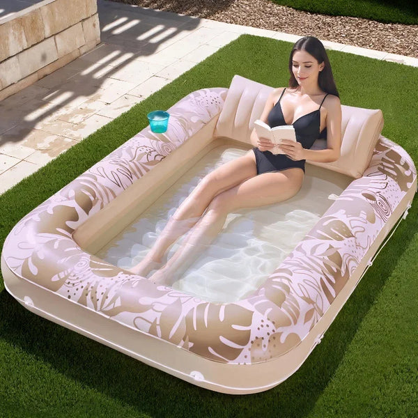 Inflatable Sunbathing Pool Lounger